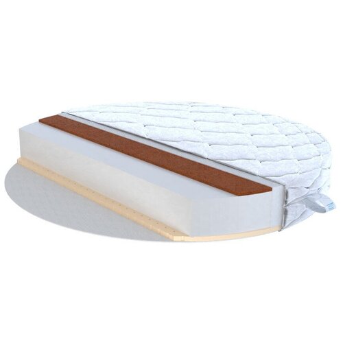 фото Матрас детский nuovita peloso (круглый)75 см, белый