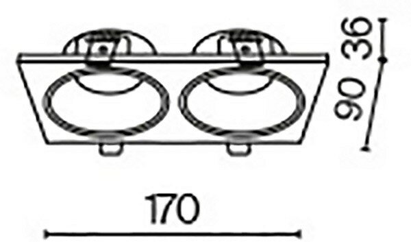 Встраиваемый светильник Maytoni Technical Dot DL033-2-02B - фотография № 8