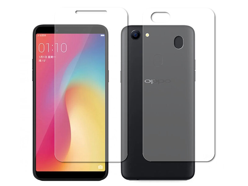 Гидрогелевая пленка LuxCase для Oppo A73 0.14mm Matte Front and Back 87649 - фото №2