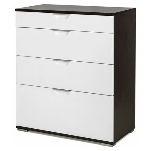 Комод Лайн-1 (Венге/Белый глянец)