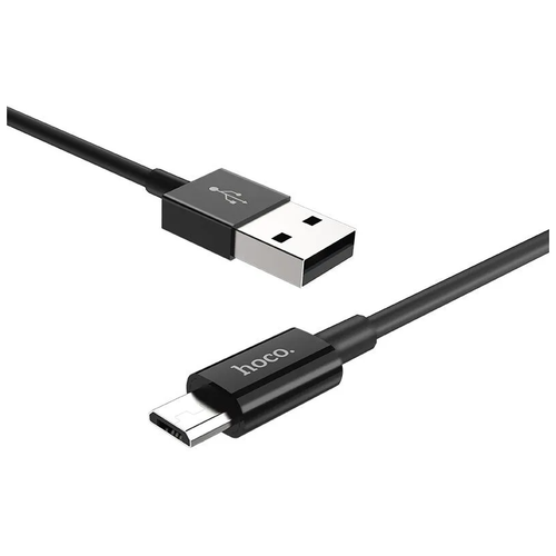 USB Кабель Micro, HOCO, X23, черный кабель usb micro hoco x23 белый