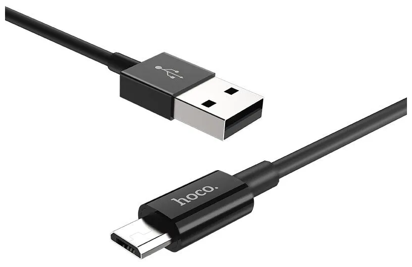 USB Кабель Micro, HOCO, X23, черный