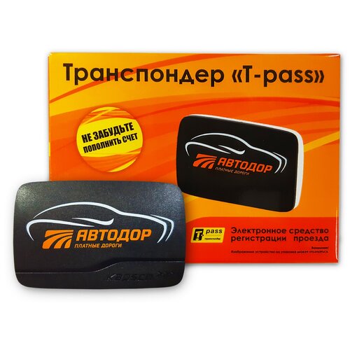 Транспондер T-Pass PREMIUM TRP-4010 для платных автодорог (чёрный)(версия прошивки 2023 г.)