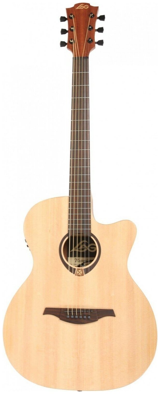 LAG GLA T70ACE Электроакустическая гитара, аудиториум с вырезом и пьезодатчиком, цвет натуральный