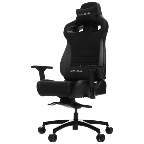 Игровое кресло Vertagear Racing Series P-Line PL4500 Coffee Fiber with Silver Embroirdery черный (LED/RGB Upgradable)