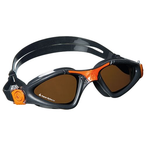 фото Очки для плавания aqua sphere kayenne polarised, grey/orange/dark lens