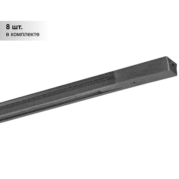 Трековый шинопровод накладной однофазный Jazzway PTR 1M-BL 1 м цвет черный - фото №19