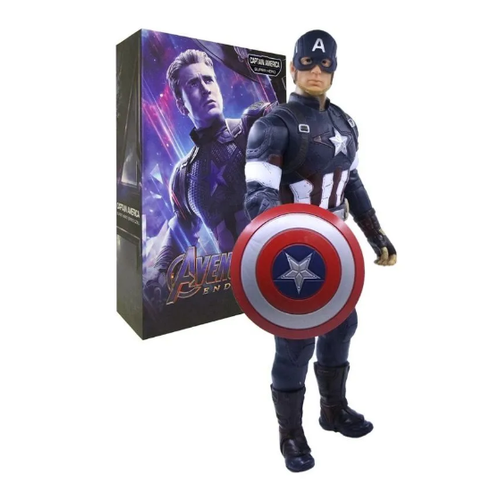 avengers игрушка экипировка капитана америка Коллекционная фигурка мстители капитан америка 33 СМ (арт.3320D)