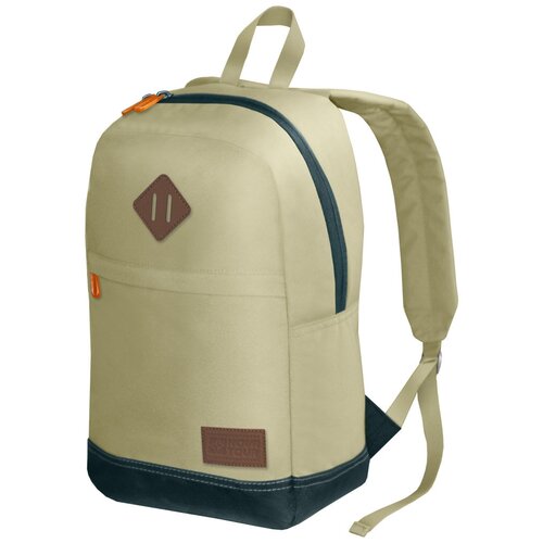 фото Городской рюкзак nova tour трэйлер 18, бежевый/темно-зеленый
