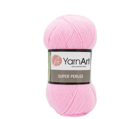 Пряжа YarnArt 'Super Perlee' 100гр 400м (100% акрил) (20 розовый) 5 мотков