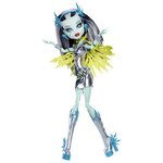 Кукла Monster High Супергерои Фрэнки Штейн, 27 см, BBR88 - изображение