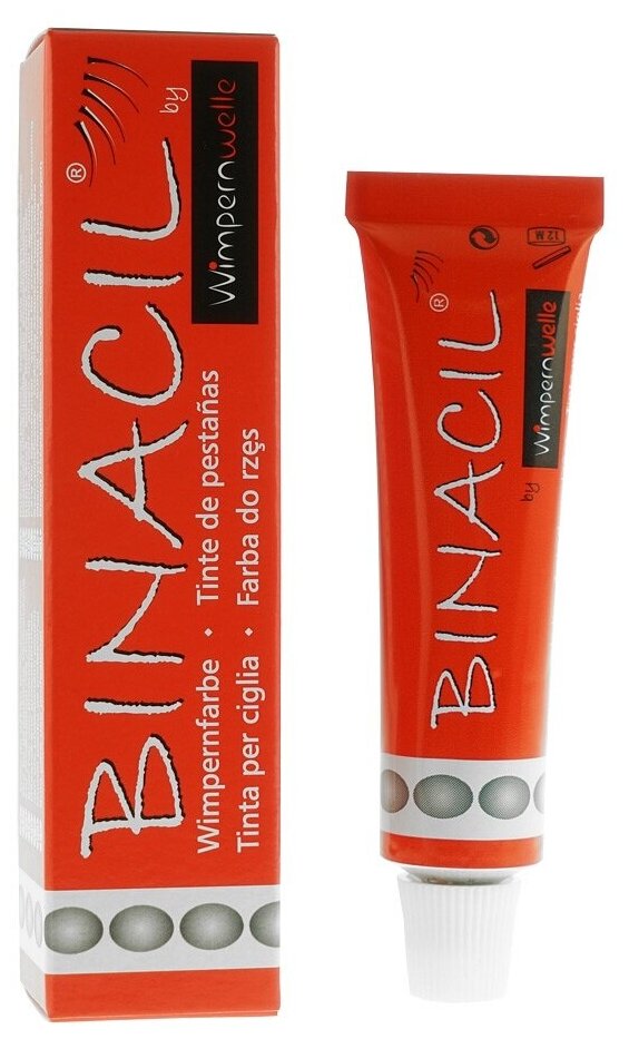 Краска для бровей и ресниц BINACIL Light Black (Графит)