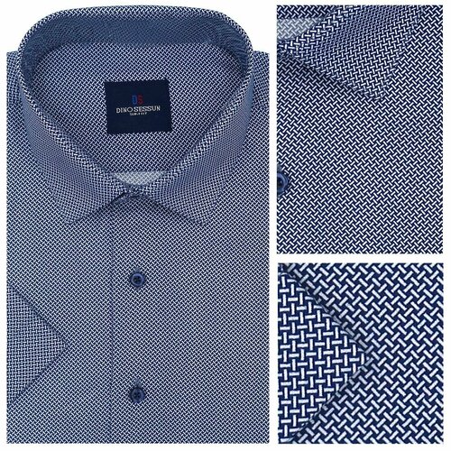 фото Рубашка dino sessun, размер s, синий