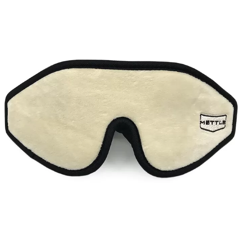 Маска для сна METTLE, 1 шт., бежевый, черный 100% натуральная нефритовая маска для сна нефритовая мини маска для глаз холодное горячее сжатие маска для глаз каменная маска для лица ус