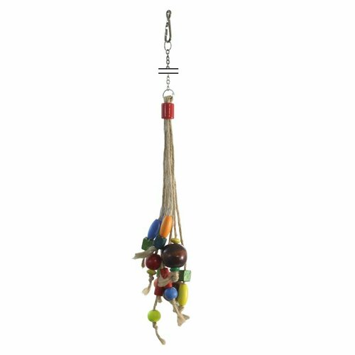 Игрушка для птиц Бусины на веревочке игрушка для птиц звонкие бусины