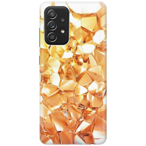 фото Re:pa накладка transparent для samsung galaxy a52 с принтом "янтарные камни"