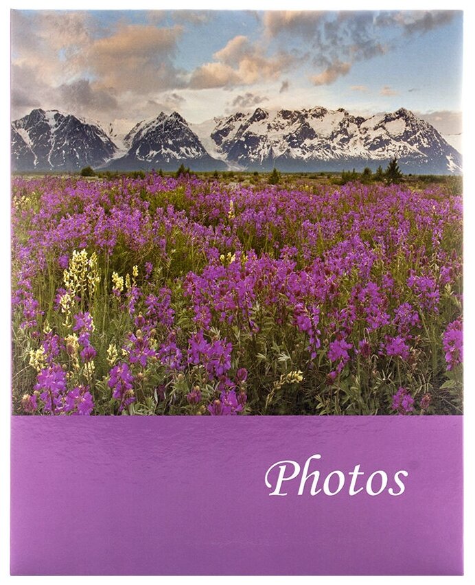Фотоальбом Platinum 21709_violet "Ландшафт - 3", 200 фотографий, 10х15 см.