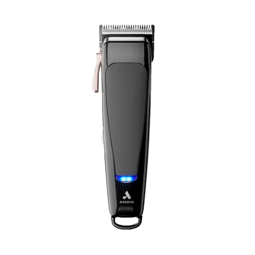 Машинка для стрижки волос ANDIS MTC reVITE, с ножом для фейда, 0,2-0,5 мм, аккум/сетевая, алюминиевый корпус, 12 насадок, черная 86005 MTC