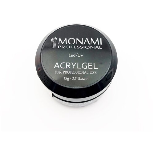 Monami акригель Acryl Gel для моделирования, clear акригель monami acryl gel