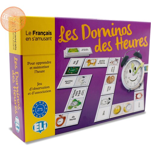 GAMES: [A1-A2]: LES DOMINOS DES HEURES (New Ed) / Домино-время, ур. A1-A2