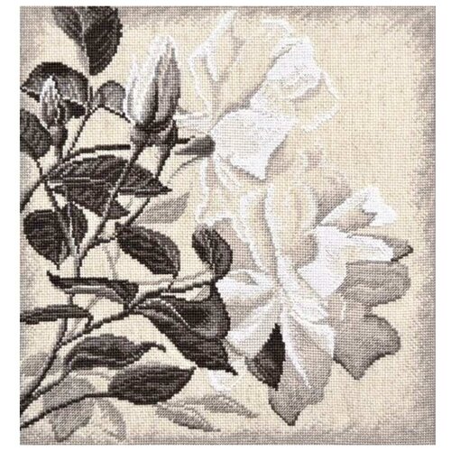 фото Набор для вышивания «винтажные розы», 30x30 см, овен