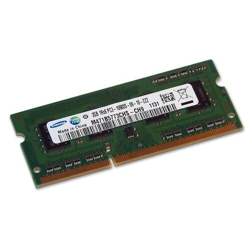 Оперативная память Samsung 2 ГБ DDR3 1333 МГц SODIMM CL9 M471B5773CHS-CH9 оперативная память samsung ddr3 1333 мгц sodimm cl9 m392b5270dh0 ch9