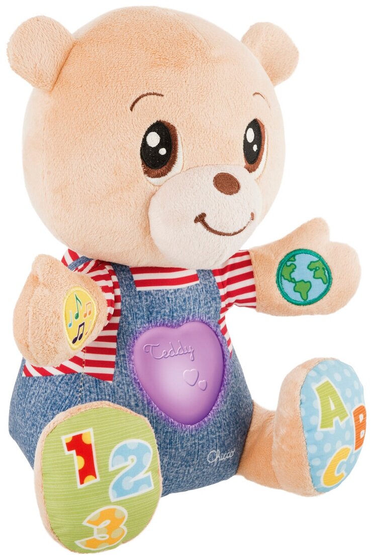 Интерактивная игрушка Chicco Teddy Emotion - фото №1