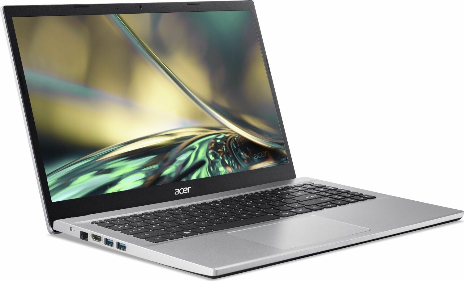 Ноутбук Acer Aspire 3 A315-24P-R16W Ryzen 3 7320U 8Gb SSD256Gb AMD Radeon 15.6" IPS FHD (1920x1080) Eshell silver NX. KDEER.009