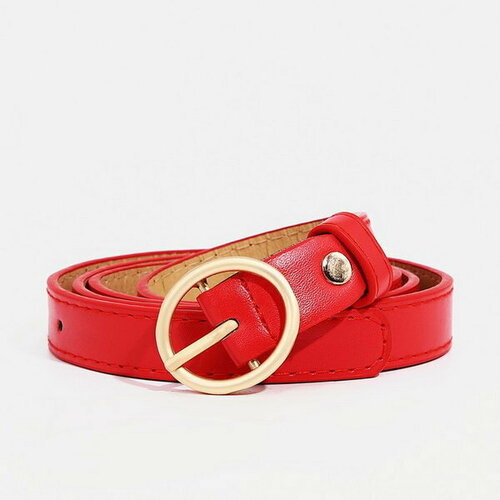 фото Ремень сима-ленд, размер 110, красный сима-лэнд