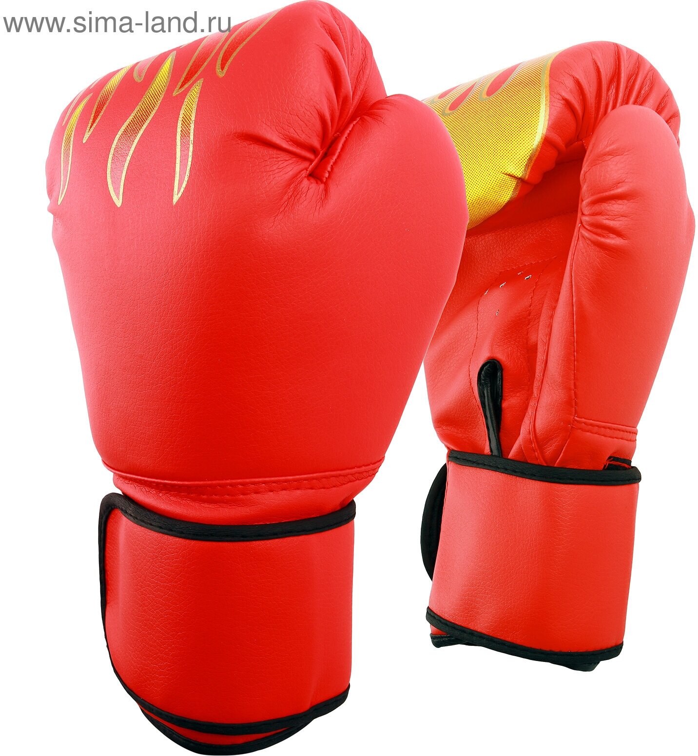 Перчатки боксёрские детские, 6 унций, цвет красный (1шт.)