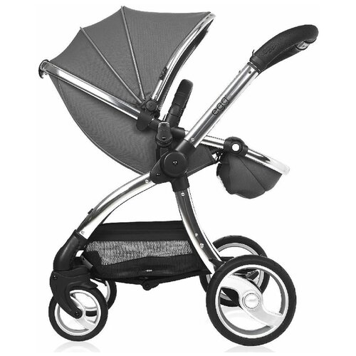 фото Прогулочная коляска egg egg stroller, anthracite/mirror chassis, цвет шасси: серебристый