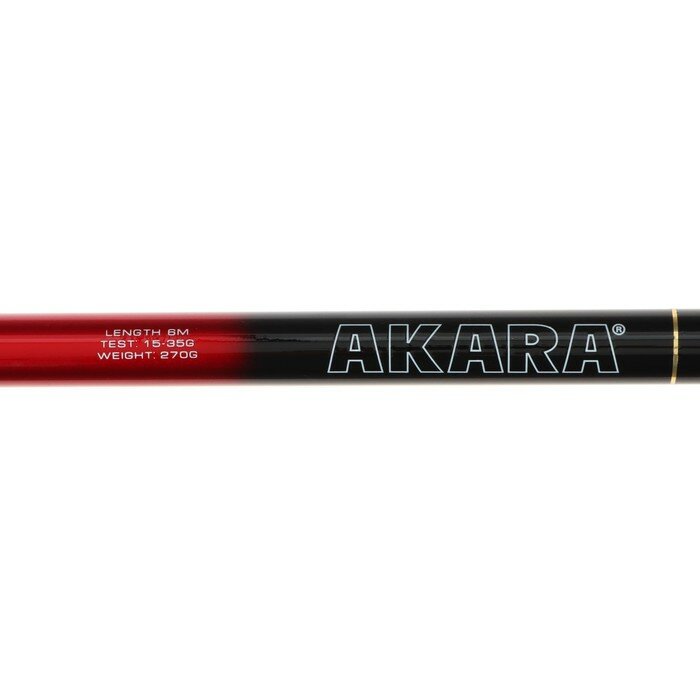 Удилище телескопическое угольное д/с Akara Float Pole (15-35) 6,0 м б/к - фотография № 5