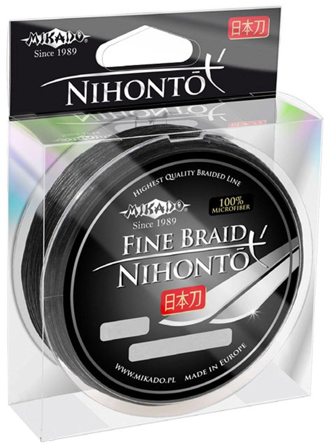 Плетеный шнур MIKADO Nihonto Fine Braid