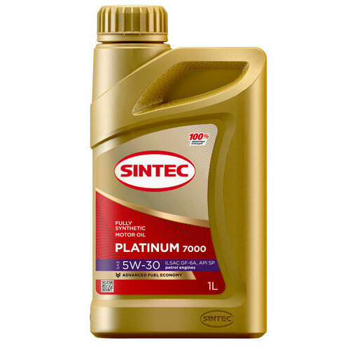 Sintec PLATINUM 7000 SAE 5W-30 API SP ILSAC GF-6А 1л (600152)