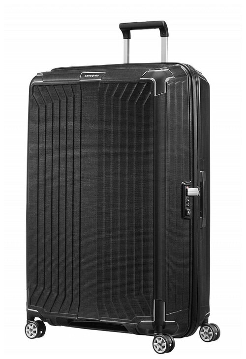 Чемодан Samsonite, 124 л, размер XL, черный