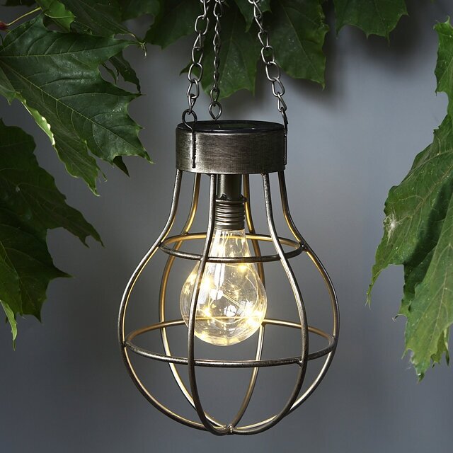 фото Koopman Подвесной солнечный светильник Solar Seattle 50 см, IP44 512000570