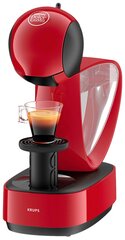 Кофемашина капсульная Krups Dolce Gusto Infinissima KP 1701/1705/1708/KP173B, красный