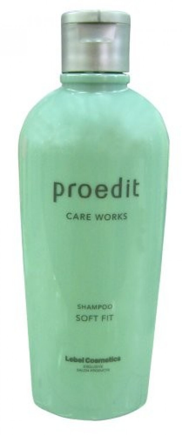 Увлажняющий шампунь LEBEL PROEDIT CARE WORKS SHAMPOO SOFT FIT для для ухода за сухими и жесткими волосами