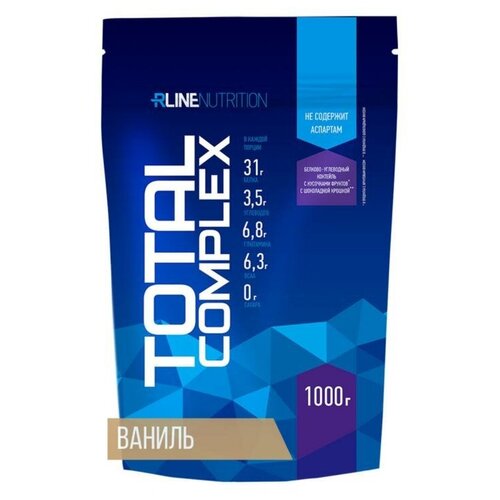фото Протеин rlinesportnutrition total complex, 1000 гр., ваниль