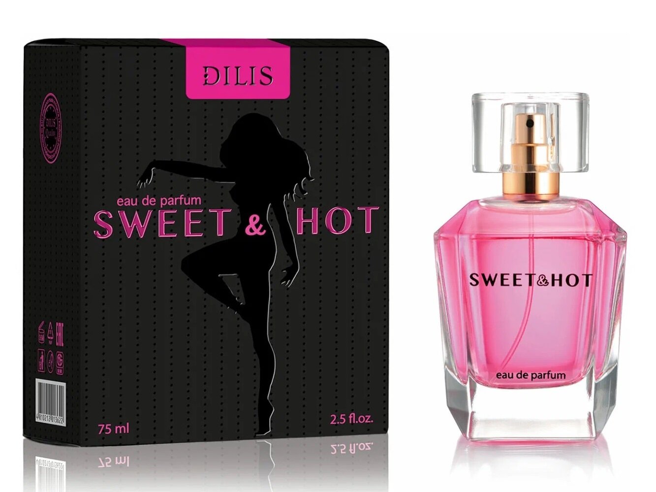 DILIS "Sweet & Hot" парфюмерная вода женская 75 мл