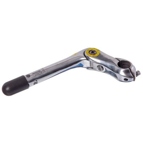 Вынос руля DTS-528,180 мм 25,4 резьбовой алюминиевый регулируемый Х89987(8) серебристый Х89988