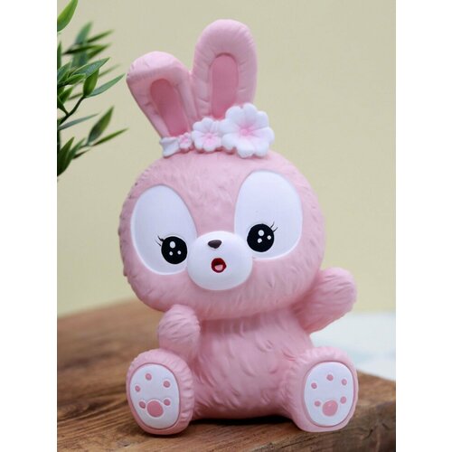 Копилка ILikeGift Surprised bunny pink 1043-1A