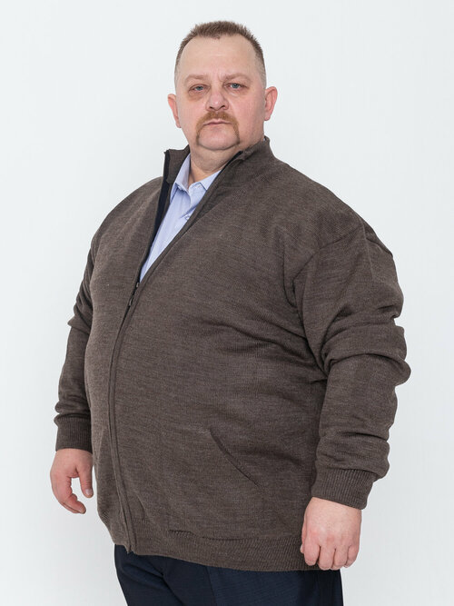 Джемпер Turhan, размер 5 XL, коричневый