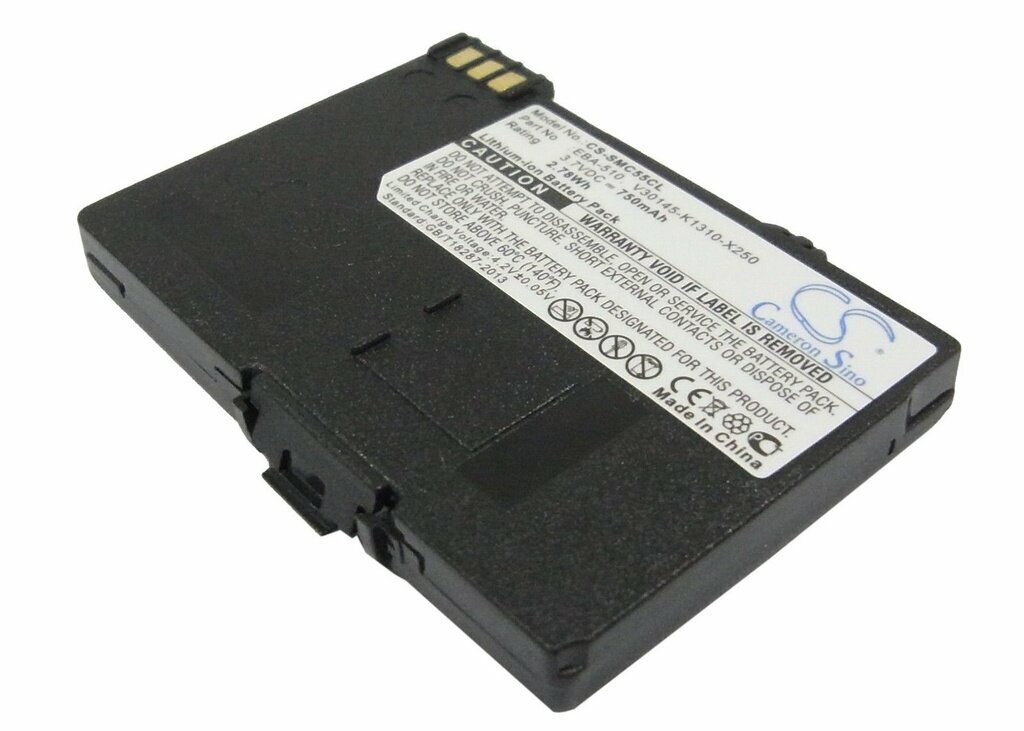Аккумулятор (батарея) EBA-510, V30145-K1310-X251, V30145-K1310-X250 для радиотелефонов Siemens A, C, M, S