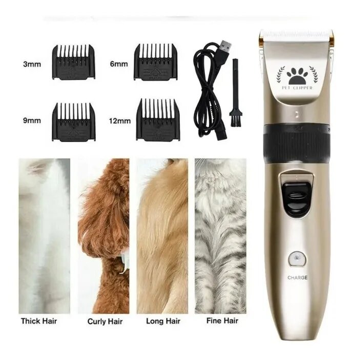 Машинка для стрижки животных PET GROOMING HAIR CLIPPER KIT - фотография № 6