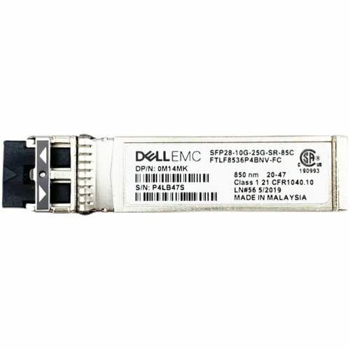 ceacent an8536 ethernet sfp28 sr optic for intel e25gsfp28sr 10g 25gbase sr Трансивер Dell (407-BCHI)