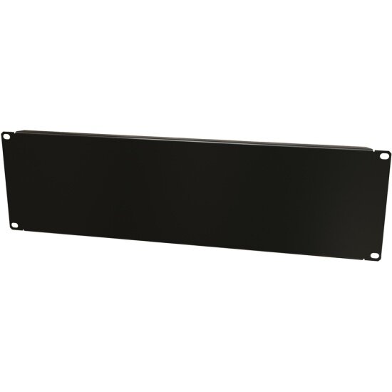 Фальш-панель Hyperline BPV-3-RAL9005 на 3U цвет черный (RAL 9005)