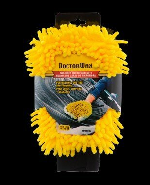 Салфетка Doctor Wax варежка из микрофибры 3 в 1