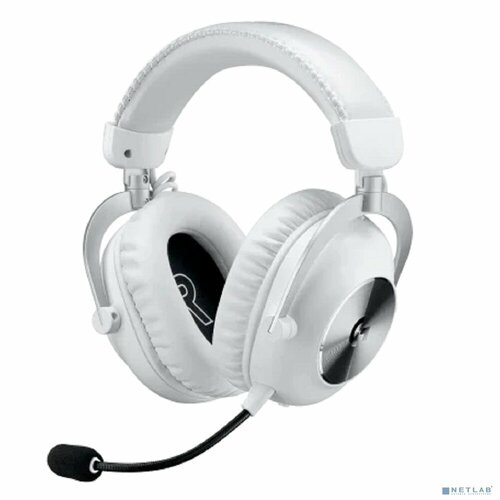 Гарнитура Logitech 981-001269 Headset G Pro X 2 LightSPEED Wireless Gaming - White гарнитура logitech g pro lightspeed white 981 001269