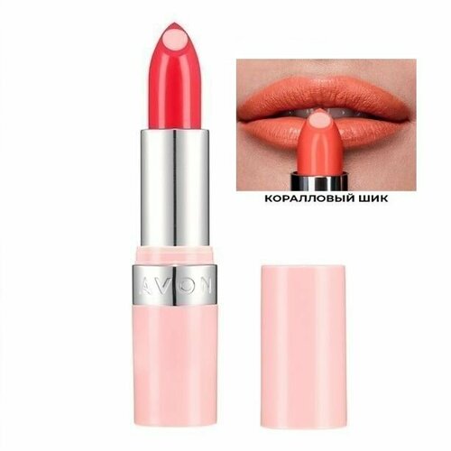 AVON Кремовая помада с гиалуроновой кислотой, Коралловый шик/Coral